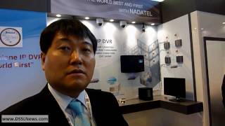 Nadatel DVR IP cameras ONVIF DSSLNews IFSEC 2010 [upl. by Rapsag]