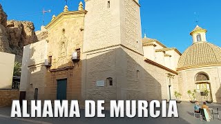 Walking Through the Historical Center of a Village in Southern Spain Alhama de Murcia [upl. by Raveaux]