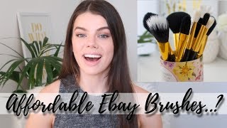 Jessup makeup brushes review amp demo [upl. by Ettenim]