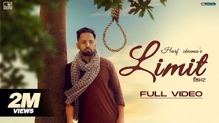 LIMIT  Harf Chema Official Video Latest Punjabi Song 2022  GK Digital [upl. by Warfield]