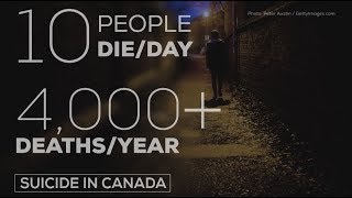 Why is suicide a growing issue in Canada [upl. by Lotz729]