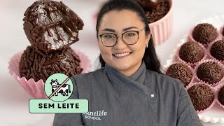 RECEITA DE BRIGADEIRO SEM LEITE PARA RECHEIO OU ENROLAR  FÁCIL E DELICIOSA [upl. by Velleman]