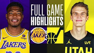 LAKERS at JAZZ  FULL GAME HIGHLIGHTS  February 14 2024 [upl. by Attinahs723]