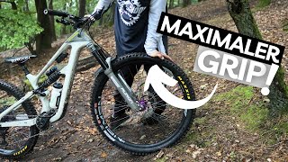 Durch dieses MTB UPGRADE unter 100€ steigert man GRIP amp TRAKTION ENORM [upl. by Ailemac681]