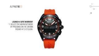 ALPINA WATCHES TUTORIALS ¦ ALPINERX SMART OUTDOORS  CONNECTED GPS [upl. by Adehsor285]