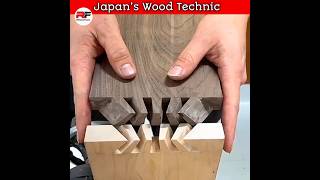 জাপান যেভাবে furniture বানায়  Japans Wood House Made By This Technic wood working art skill short [upl. by Oderfodog581]