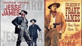 Double Feature Jesse James 1939  The Return Of Frank James 1940 HD Thanks For 100 Subscribers [upl. by Ecirtahs]