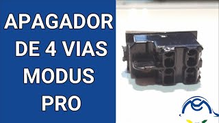 Como conectar un apagador de 4 vias con dos de 3 vias [upl. by Solim763]