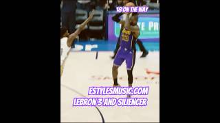 Lebron 3 amp Lebron brought back the Silencer Celebration vs Pelicans [upl. by Ecirual]