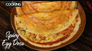 Egg Dosa  Breakfast Recipes  Spicy Egg Dosa  Street Food  Egg Recipes  Egg Karam Dosa [upl. by Anavoj404]