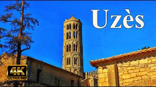 Uzès 🌞Visite de la ville  Visite des villes et villages Français 4K [upl. by Yorled]