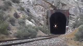 Nevada Northern RR 93 Tunnel 2009 [upl. by Blanka]