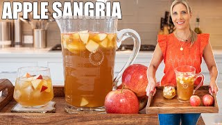 Nikkis Apple Sangria Recipe  Easy and Quick Sangria Recipe [upl. by Willyt]