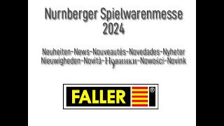 Nürnberger Spielwarenmesse 2024  NeuheitenPräsentation Faller [upl. by Mabel647]