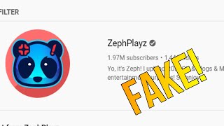 ZephPlayz fakes his videos PROOF [upl. by Zilber945]