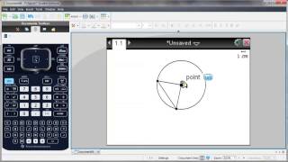 Explorar a geometria com TINspire CX [upl. by Orlando]