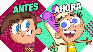 Antes y Ahora Los Padrinos Mágicos  Atómico 305  Átomo Network [upl. by Caylor98]