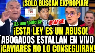 BOMB4 CONSTITUCIONALISTAS DESTROZ4N A C4VIARES POR LEY ABUSIV4 Q ORDENA EXPROPIACIÓN MASIVA EN PERÚ [upl. by Jory]