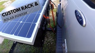 Ford Transit Connect Camper Conversion  Cargo Carrier and RV Awning [upl. by Allerbag]