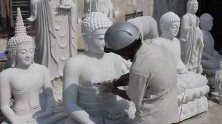 Vietnam  Carving Buddah [upl. by Banky]