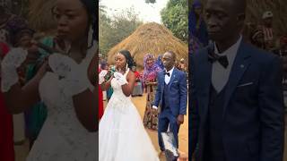 Hilarious Wedding Reaction Grandmas Priceless Moment  Bride Just Vibing  Shorts [upl. by Ellerey85]