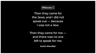 The story of Pastor Martin Niemöller [upl. by Virgie]