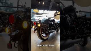 shorts New 2025 BS7 GOAN CLASSIC 350 Exhaust Note  Royal Enfield Custom Bobber [upl. by Eceined]