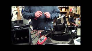 How To Pull Apart A Nilfisk King Vacuum To Access Cord Retract amp Switch [upl. by Rebmetpes]