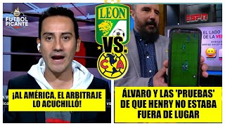 Del Valle dice que al AMÉRICA EL ARBITRAJE LO ACUCHILLÓ Álvaro TRAE PRUEBAS  Futbol Picante [upl. by Ennyl258]