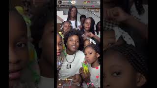 Afronita and her wonderful kidds🤭🙏🏻dance afronitaa trendingsong adwoa [upl. by Lalat]