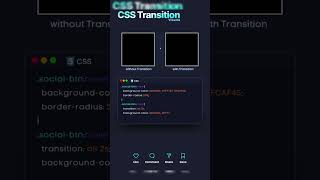 🎨✨ Bring Your Website to Life with CSS Transition Effects 💻📈shorts webdesign shortvideo web3 [upl. by Eenalem]