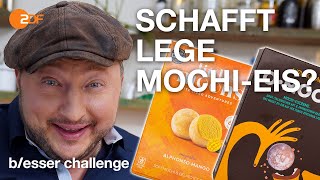 Mochi Meister Sebastian soll JapanEis selber machen  besser challenge [upl. by Malissa728]