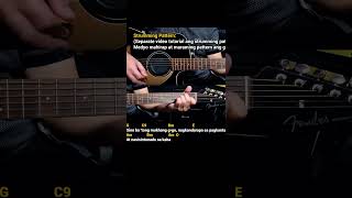 Harana Parokya ni Edgar 1997 Easy Guitar Chords Tutorial with Lyrics Part 1 SHORTS REELS [upl. by Aihsiyt736]