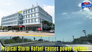 Power Outages Across Region Due to Tropical Storm RafaelJamaicanewsonline Jamaica TRENDINGnews [upl. by Vikky545]