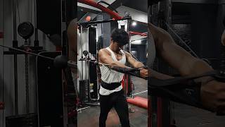 CABLE CHEST PRESS IN GYM shorts viral [upl. by Etteuqaj]