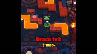 Draco 1v3 Düello 🏆1000 brawlstars dumagang shorts [upl. by Yesnel174]