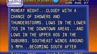 WeatherSTAR 4000 Emulator  Aug 27 2006 [upl. by Calhoun]