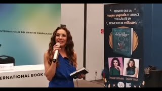 Ingrid Coronado llega a la Feria Internacional del Libro de Guadalajara [upl. by Anipsed]