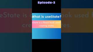 ✨Ep3 Reactjs Demo  What is useState venkateshmogili reactjs shorts programming coding [upl. by Hittel119]