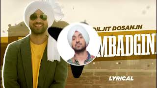 Laembadgini  Diljit Dosanjh  Bass Boosted Punjabi Vibes  Trending Hits 2024 [upl. by Hyland32]