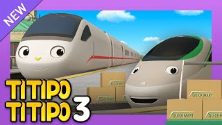 TITIPO S3 EP24 Xingxings new job l Cartoons For Kids  Titipo the Little Train [upl. by Ffej]