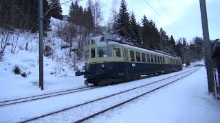 Flèche Bleue  Blauer Pfeil in Kandersteg  BLS train [upl. by Gillman727]