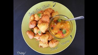 Pholourie Island Flavors Series How to make Trinidadian Guyanese Recipe Fried Fritter [upl. by Oileduab]