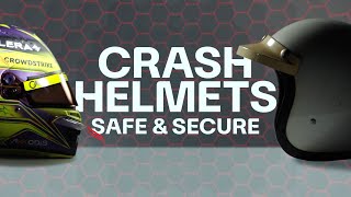 The First Ever F1 Crash Helmet  Safe and Secure x CrowdStrike [upl. by Oigufer897]