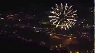 New Years Eve 2014 in NaplesCapodanno 2014 a Napoli [upl. by Dearden]