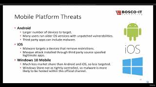 153 Mobile Platform Threats [upl. by Buehrer]