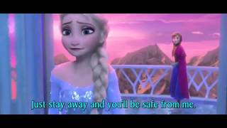 FROZEN  For the First Time in Forever Anna and Elsa  Official Disney 3D Movie Clip  With Words [upl. by Huston]