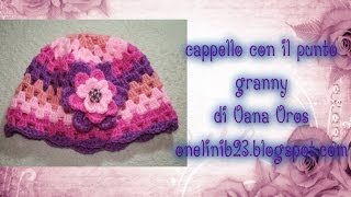 cappello con il punto granny [upl. by Nan]