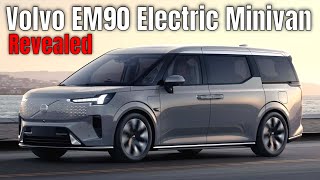 Volvo EM90 Electric Minivan Revealed [upl. by Vevay575]