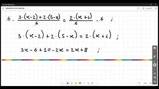 Equazione con frazione  12th [upl. by Divan604]